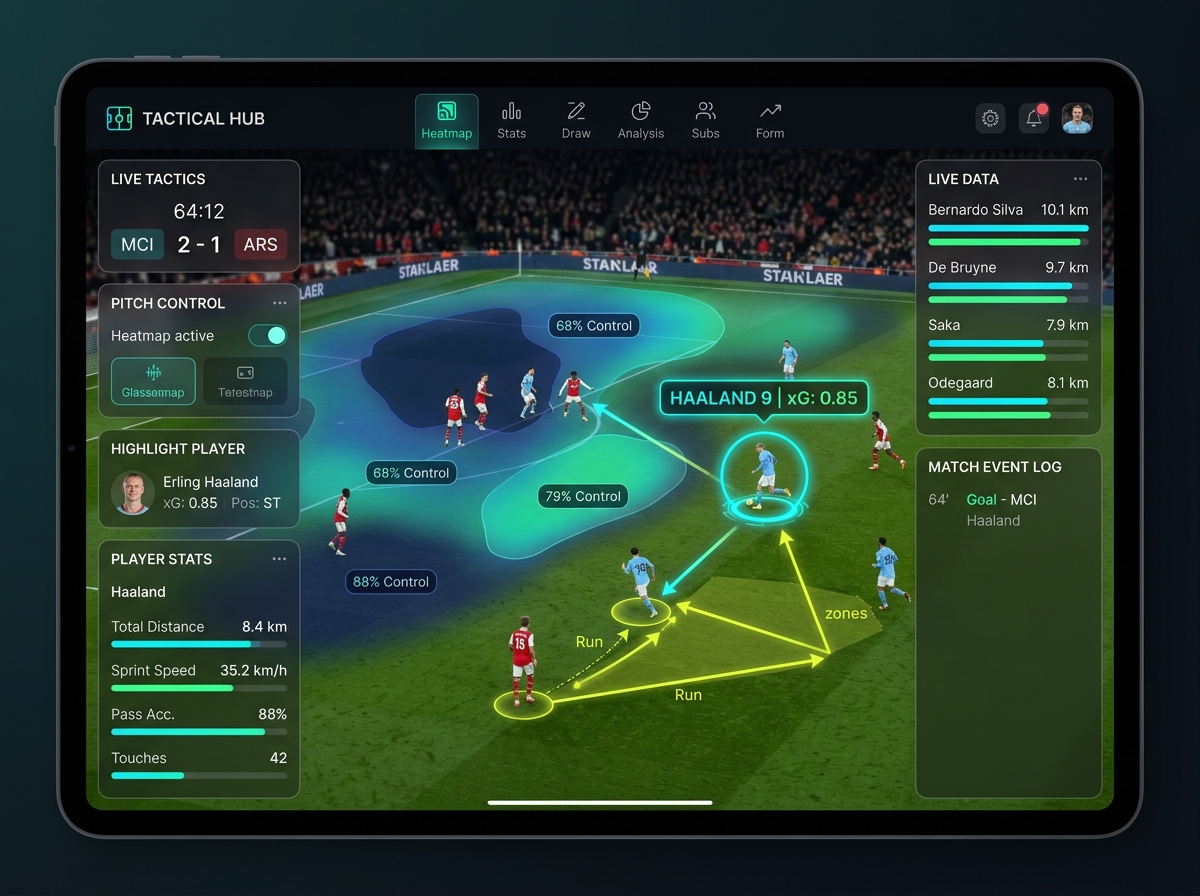 Coach AR Tablet UI