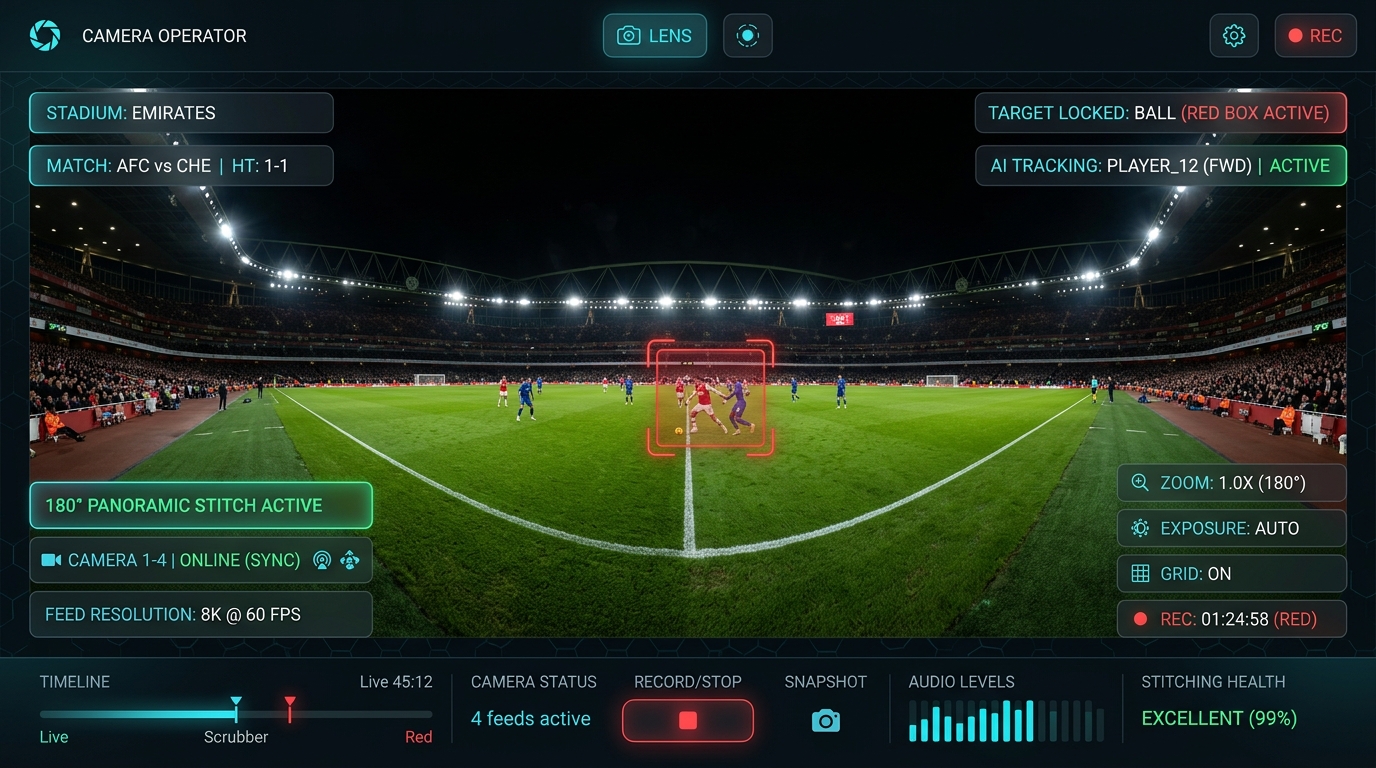 Camera Operator App UI